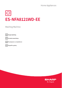 Brugsanvisning Sharp ES-NFA8121WD-EE Vaskemaskine