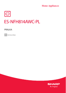 Instrukcja Sharp ES-NFH814AWC-PL Pralka