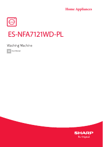 Handleiding Sharp ES-NFA7121WD-PL Wasmachine