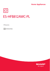 Instrukcja Sharp ES-HFB812AWC-PL Pralka