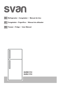 Manual Svan SVRR1751 Fridge-Freezer