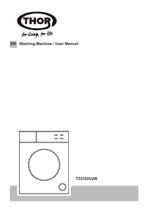 Manual Thor T35105VW Washing Machine