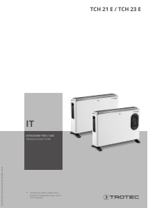 Manuale Trotec TCH 23 E Termoventilatore