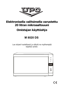 Käyttöohje UPO M8020DS Mikroaaltouuni