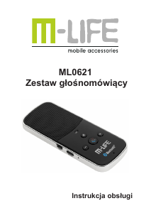 Instrukcja M-Life ML0621 Zestaw głośnomówiący