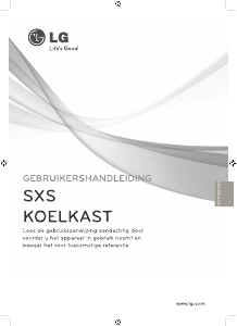 Handleiding LG GSL325PVYZ Koel-vries combinatie