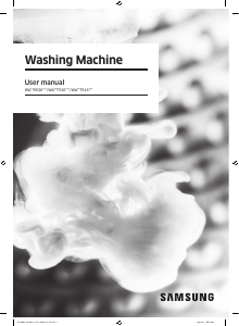 Manual Samsung WA10T5260BY1ST Washing Machine