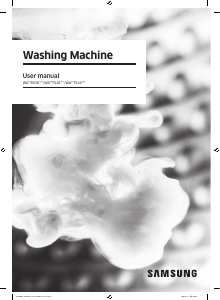 Manual Samsung WA12T5260BY/ST Washing Machine