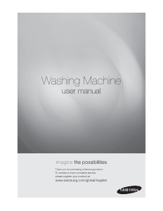 Manual Samsung WA13U7 Washing Machine