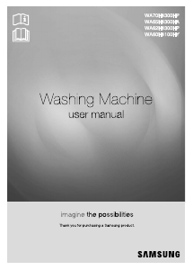 Manual Samsung WA70H4300HP/IM Washing Machine