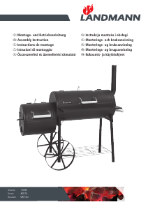 vervolging Succes Opnemen Handleiding Landmann 11093 Smoker Barbecue