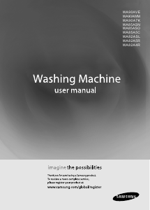 Manual Samsung WA82A4REC/XTL Washing Machine