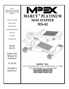 Manual Impex MS-61 Platinum Stepper