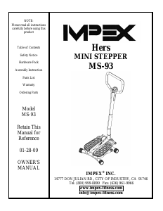 Manual Impex MS-93 Stepper