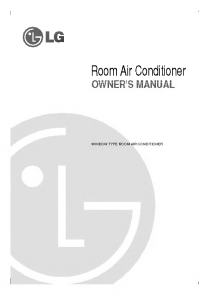 Manual LG LW-E1862CL Air Conditioner