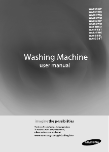 Manual Samsung WA95BWBEH/IM Washing Machine