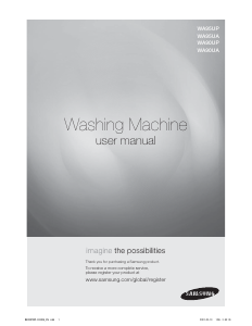 Manual Samsung WA95UAFFP/YIA Washing Machine