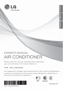 Manual LG S12AHQ Air Conditioner