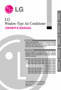Manual LG AWC126CGMK0 Air Conditioner