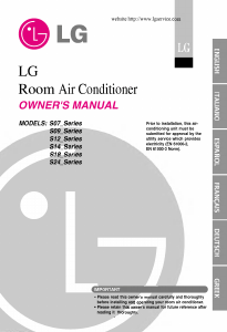 Manual LG AS-H126PML3 Air Conditioner