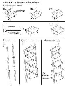 Hướng dẫn sử dụng JYSK Patrick Tủ sách