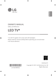 Manual LG 75UP75006LC LED Television
