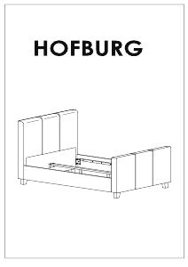 Mode d’emploi JYSK Hofburg (204x160) Cadre de lit