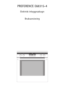 Bruksanvisning AEG E68315-4-A Spis