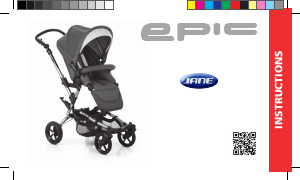 Handleiding Jane Epic Kinderwagen