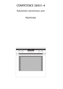 Käyttöohje AEG E8931-4-A Liesi