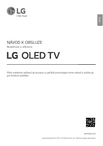 Manuál LG OLED55C17LB OLED televize