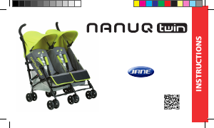 Manual Jane Nanuq Twin Stroller