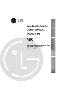 Handleiding LG C20Y Videorecorder