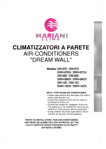 Manual Mariani DW-07C Air Conditioner