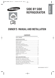 Manual Samsung SRS630NW Fridge-Freezer