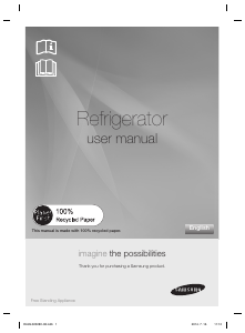 Manual Samsung RS23HKRPN Fridge-Freezer