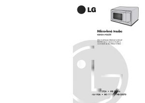 Manuál LG MB-392AA Mikrovlnná trouba