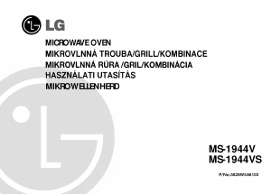 Manuál LG MS-1944V Mikrovlnná trouba