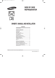 Manual Samsung SRS714NTD Fridge-Freezer