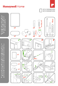 Manual Honeywell DC313XXHGP2/BS Doorbell