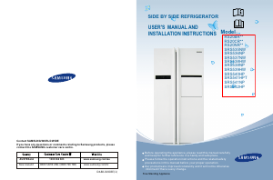 Manual Samsung SRS538HW Fridge-Freezer