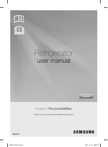 Manual Samsung RS757LHQESR Fridge-Freezer