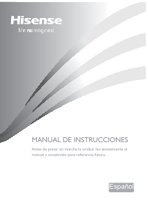Manual de uso Hisense RS723N4WC1 Frigorífico combinado