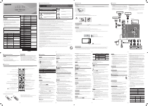 Manual Samsung UA32M5000DR LED Television