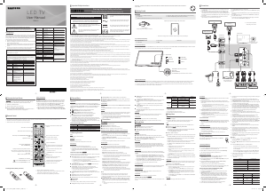 Manual Samsung UA49K5100BR LED Television