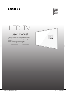 Handleiding Samsung UA40J5201AR LED televisie