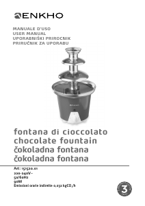 Manual Enkho 151520.01 Chocolate Fountain