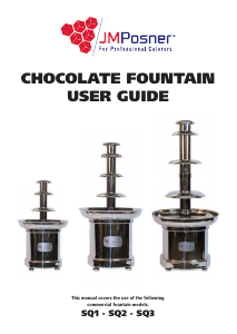 Manual JMPosner SQ2 Chocolate Fountain