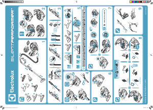 Rokasgrāmata Electrolux SP1CLASSIC Putekļu sūcējs