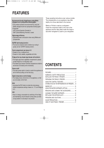 Manual Samsung RL38SBMS Fridge-Freezer